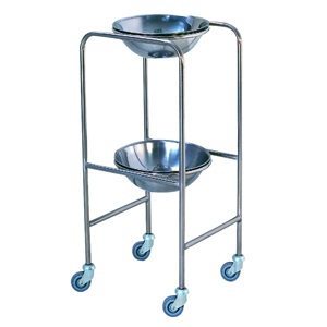 SURGICAL BOWL STAND-2 TIERS (UP & DOWN)